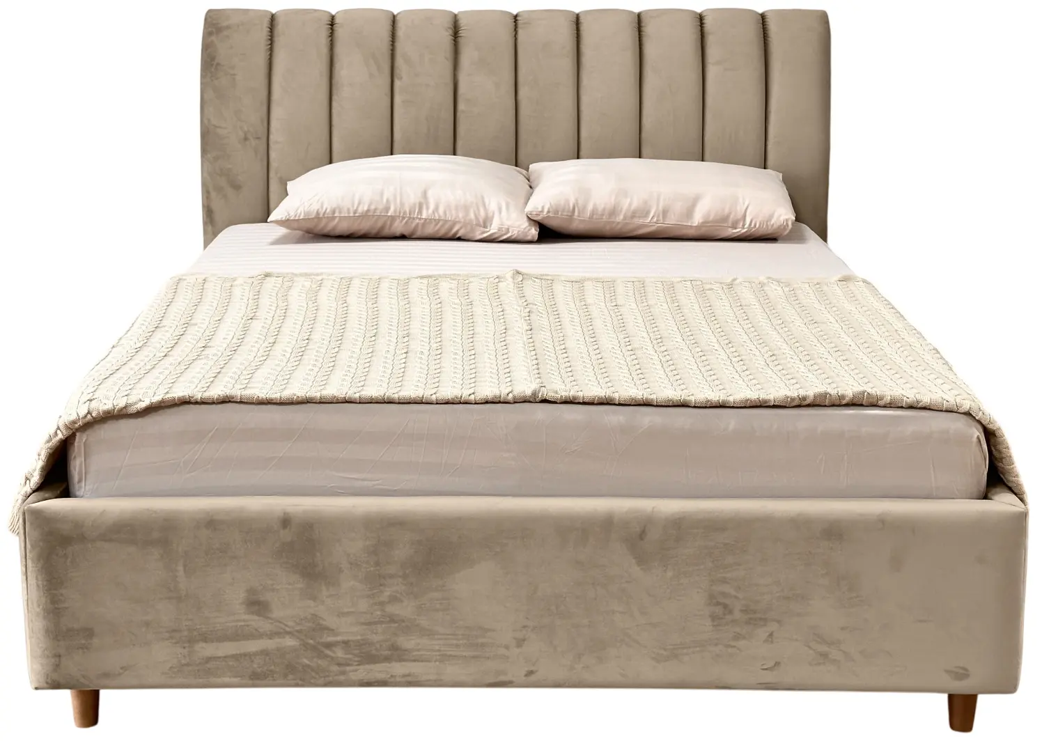 Кровать Charmbed Premium Margo 160x200 Laguna 07 (Beige) - 3