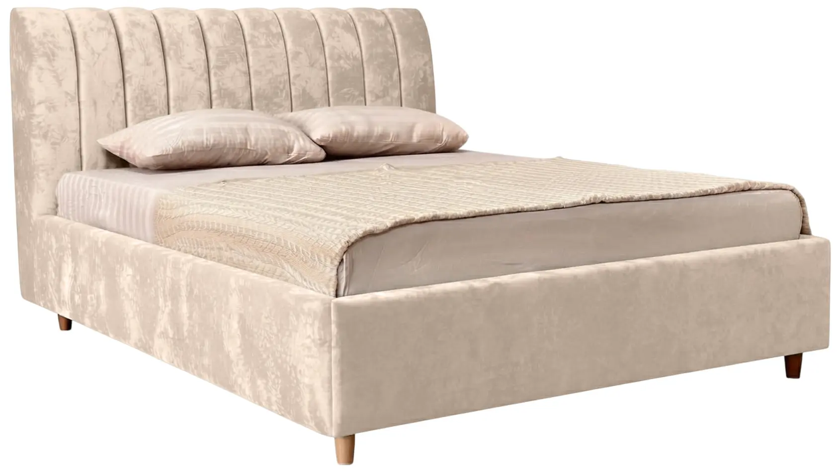 Кровать Charmbed Premium Margo 160x200 Malibu 11 (Beige) - 2