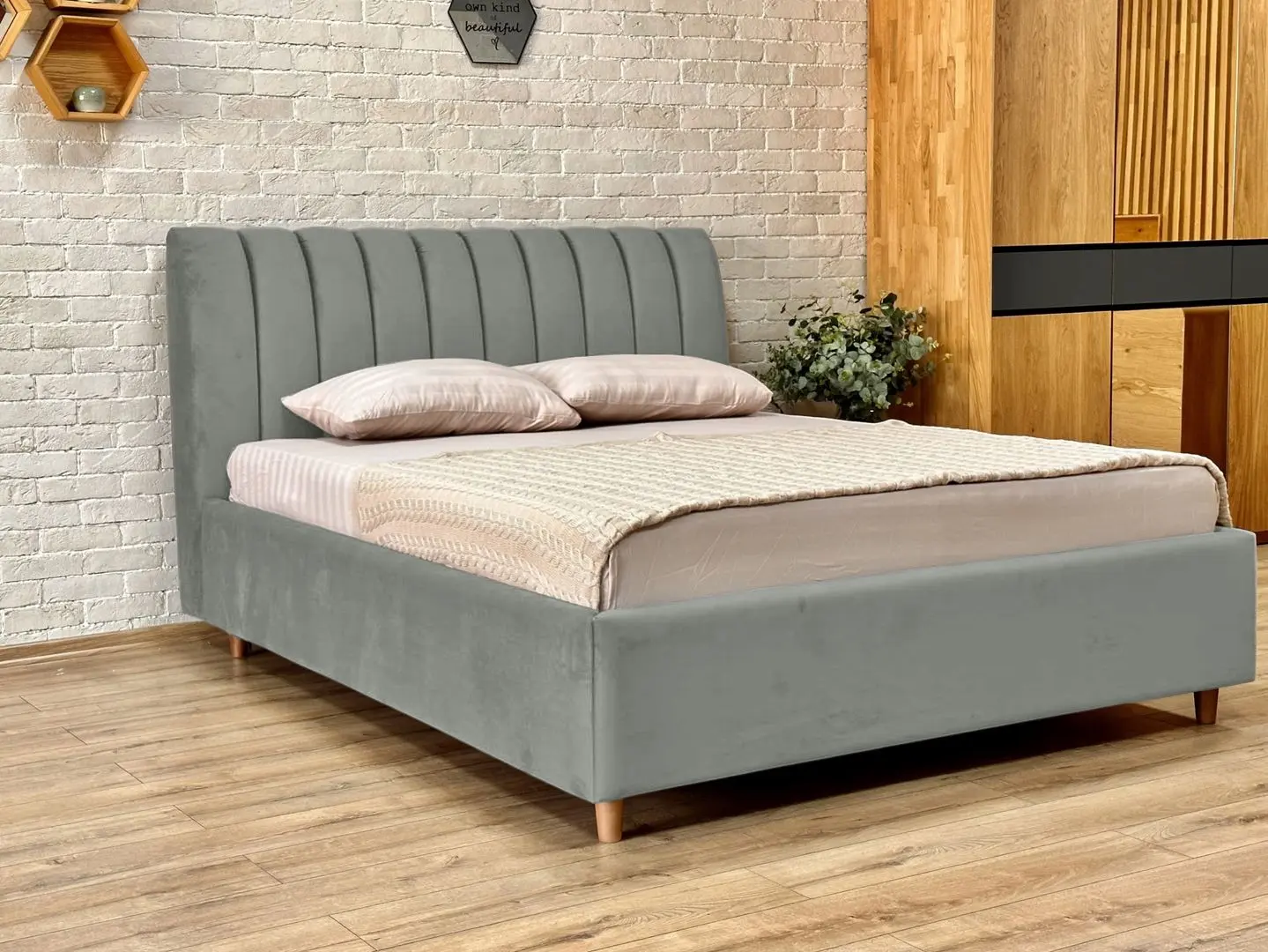 Pat Charmbed Premium Margo Laguna 43 160x200 (Gray)