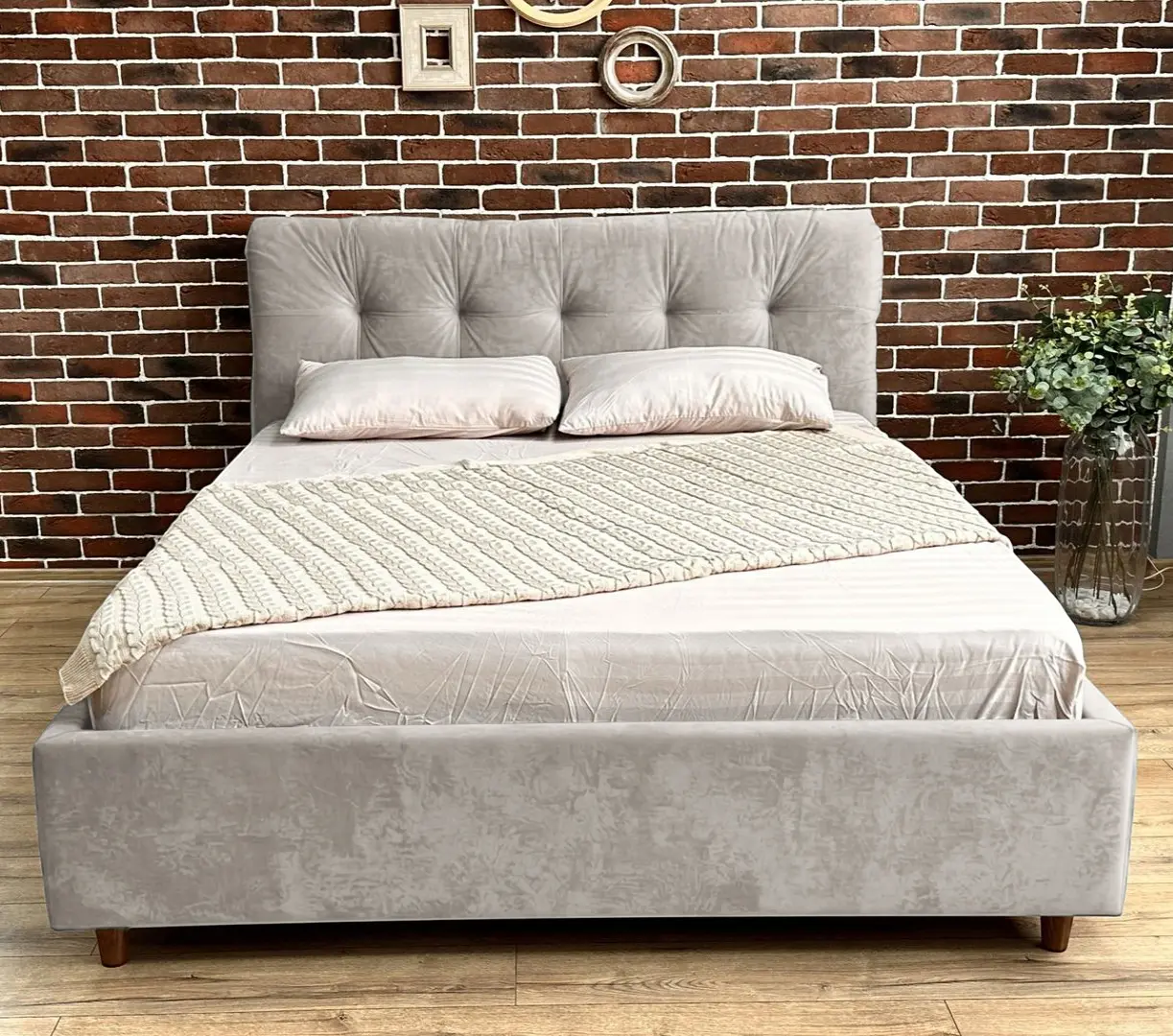 Pat Charmbed Premium Victoria 160x200 Malibu 02 (Light Gray) - 2