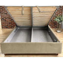 Кровать Charmbed Premium Victoria 180x200 Laguna 07 (Beige) Thumb