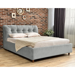 Кровать Charmbed Premium Victoria 180x200 Laguna 42 (Light Gray)