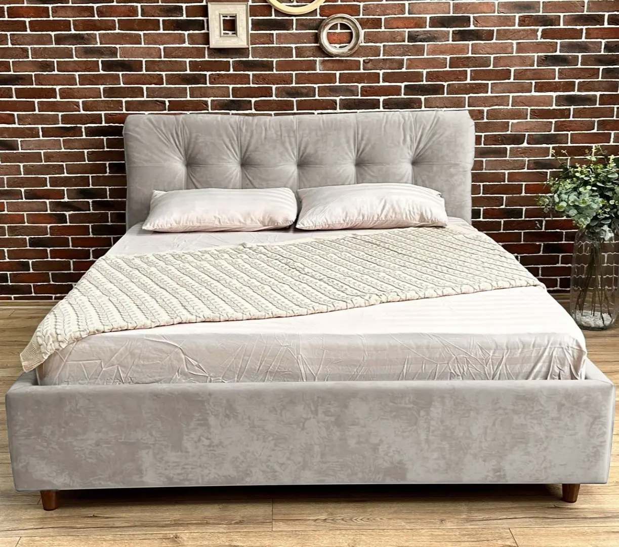 Pat Charmbed Premium Victoria 180x200 Malibu 02 (Light Gray) - 2