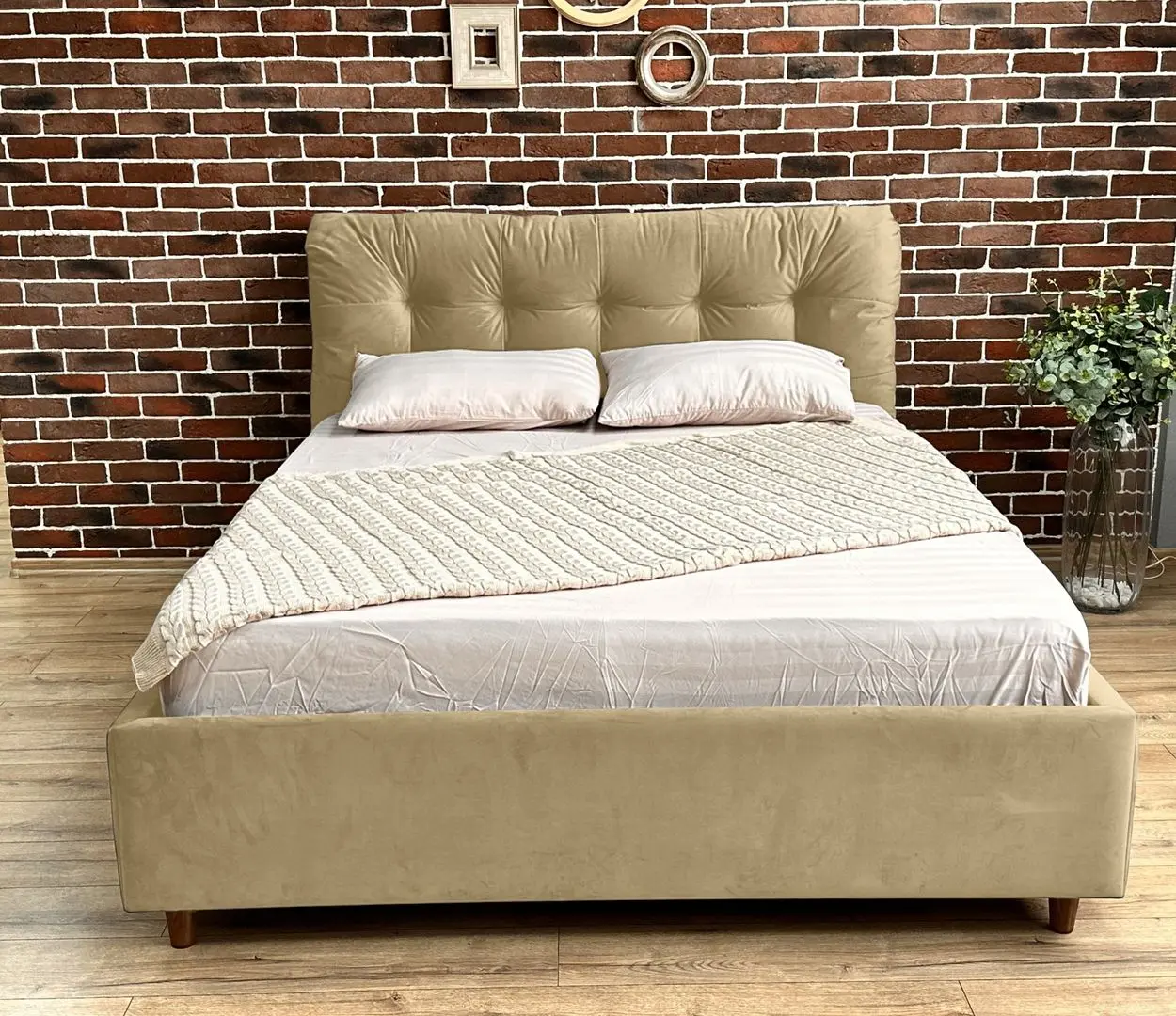Кровать Charmbed Premium Victoria Laguna 06 160x200 (Cappuccino) - 2