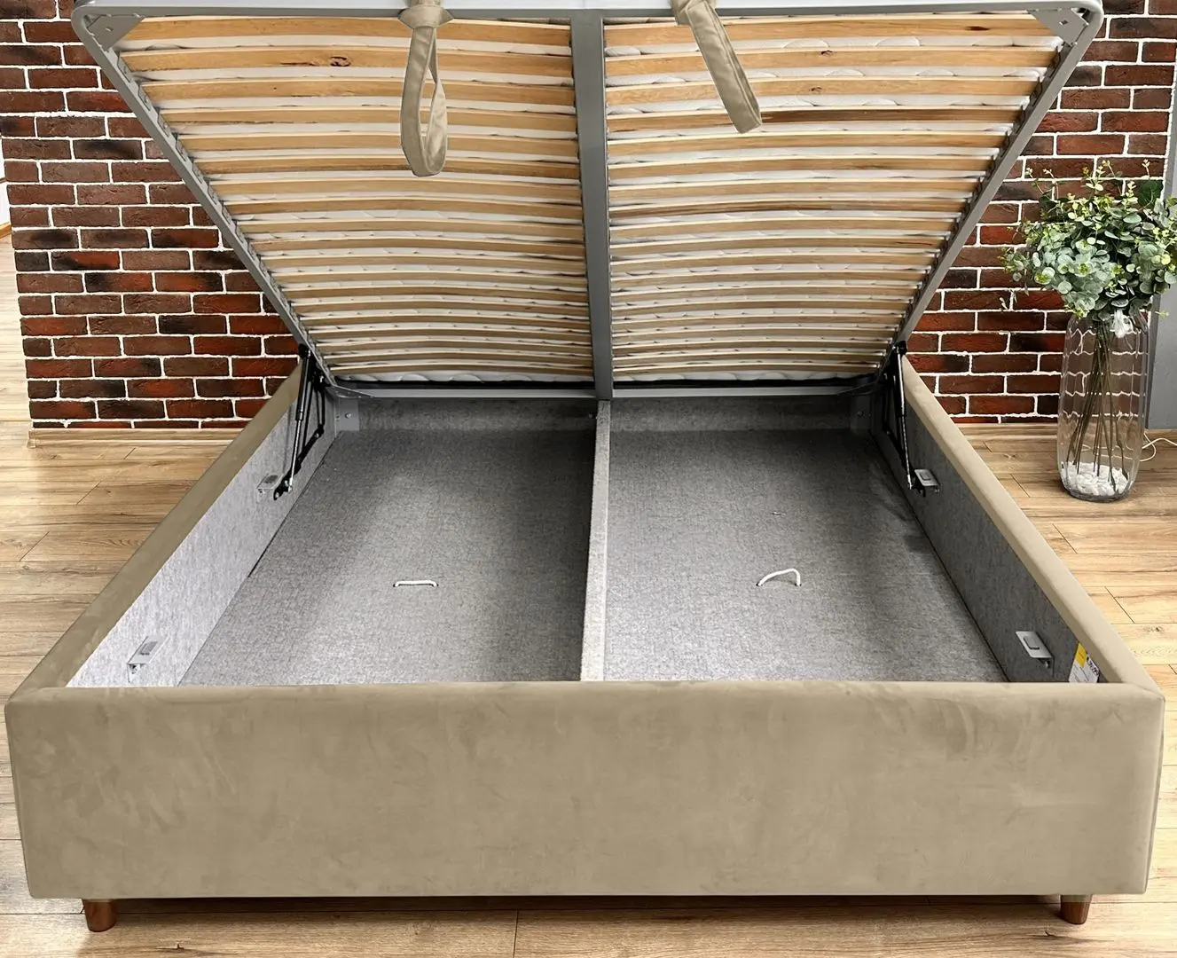 Кровать Charmbed Premium Victoria Laguna 07 160x200 (Beige) - 3