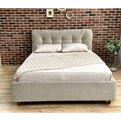 Кровать Charmbed Premium Victoria Laguna 08 180x200 (Gray-Beige) Thumb