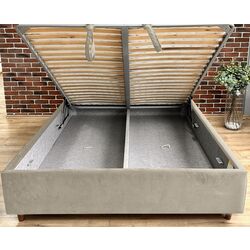 Кровать Charmbed Premium Victoria Laguna 08 180x200 (Gray-Beige) Thumb