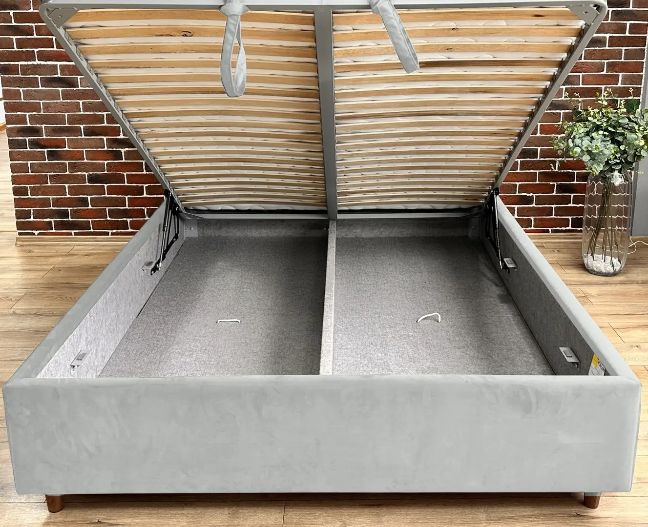 Кровать Charmbed Premium Victoria Laguna 41 160x200 (Light Gray) - 3