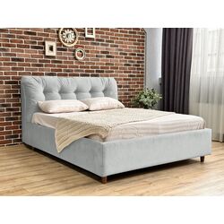 Кровать Charmbed Premium Victoria Laguna 41 160x200 (Light Gray) Thumb