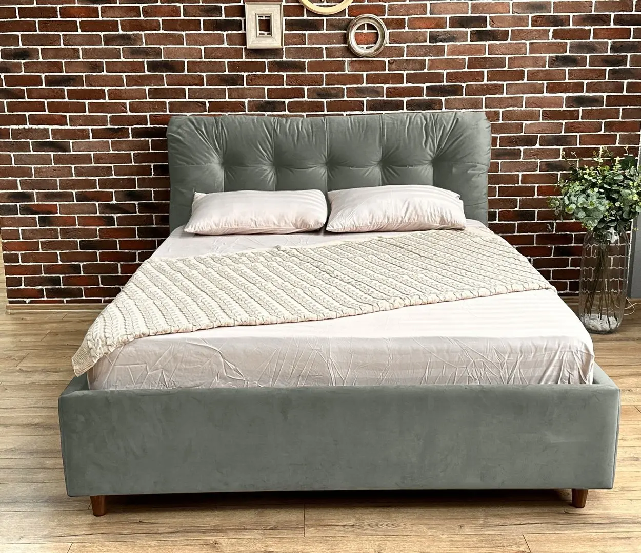 Кровать Charmbed Premium Victoria Laguna 43 160x200 (Gray) - 2