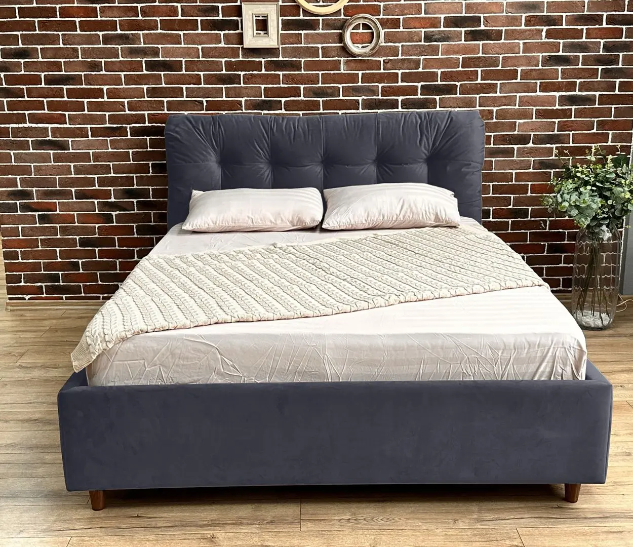 Кровать Charmbed Premium Victoria Laguna 44 180x200 (Graphite) - 2