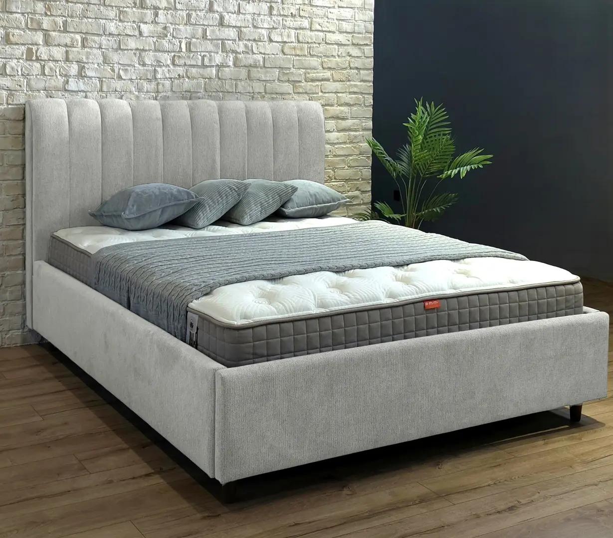 Кровать Charmbed Rita Prestige 140x200 Glow 04 (Stone)