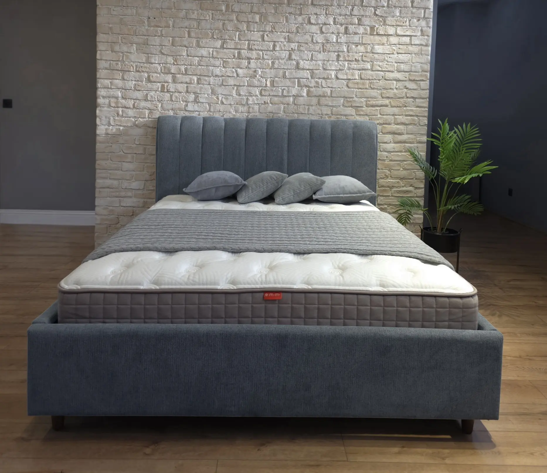 Кровать Charmbed Rita Prestige 140x200 Glow 19 (Anthracite) - 2