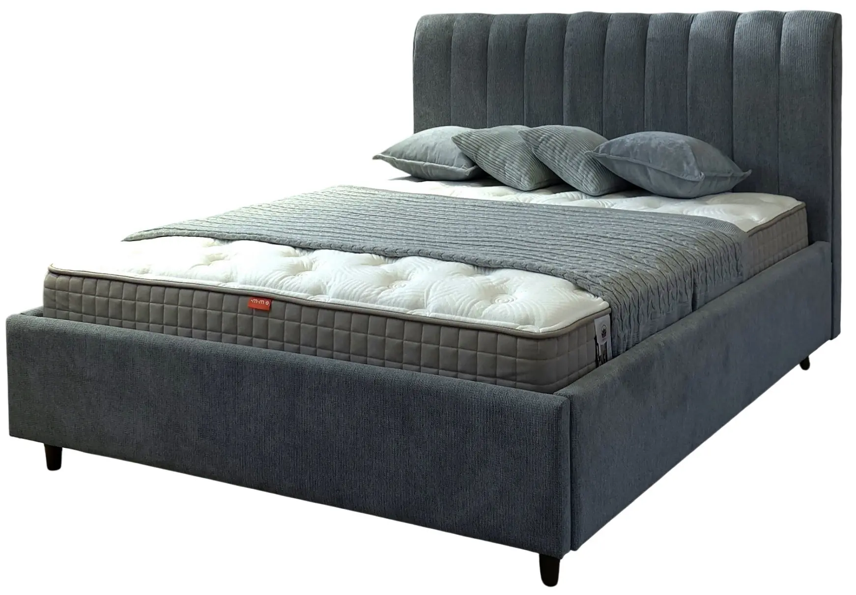 Кровать Charmbed Rita Prestige 140x200 Glow 19 (Anthracite) - 4