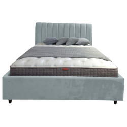 Кровать Charmbed Rita Prestige 140x200 Velluto 15 (Silver) Thumb