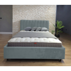 Кровать Charmbed Rita Prestige 140x200 Velluto 16 (Grey) Thumb