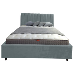 Кровать Charmbed Rita Prestige 140x200 Velluto 16 (Grey) Thumb