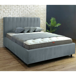Кровать Charmbed Rita Prestige 140x200 Velluto 16 (Grey)