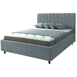 Кровать Charmbed Rita Prestige 140x200 Velluto 16 (Grey) Thumb