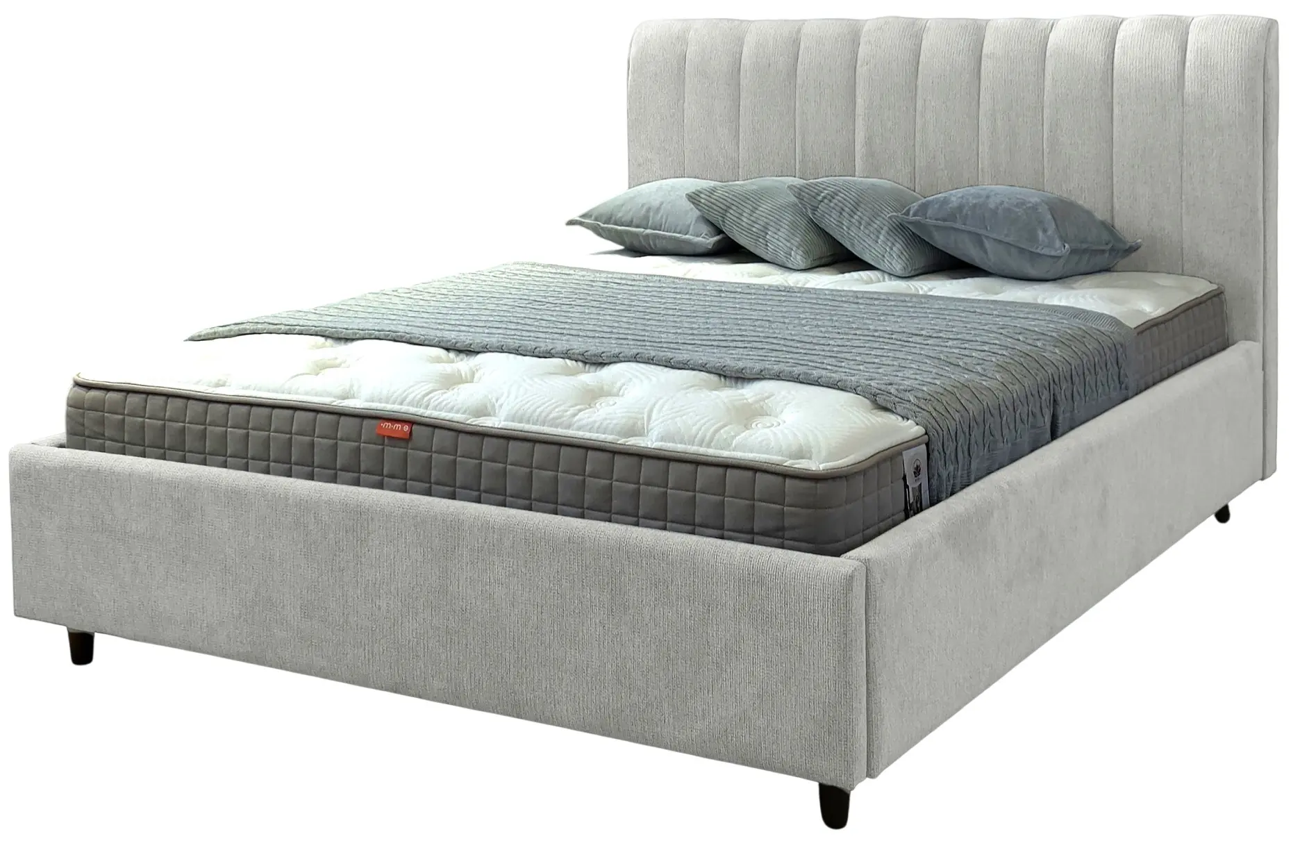 Кровать Charmbed Rita Prestige 160x200 Glow 03 (Fossil) - 4