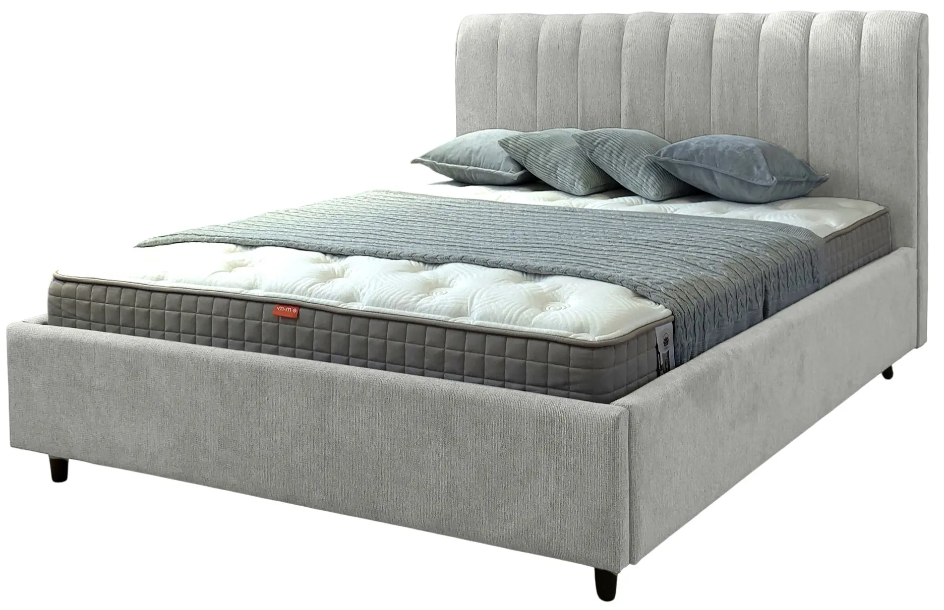Кровать Charmbed Rita Prestige 160x200 Glow 04 (Stone) - 4