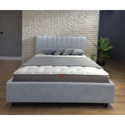 Pat Charmbed Rita Prestige 160x200 Glow 15 (Light Grey) Thumb