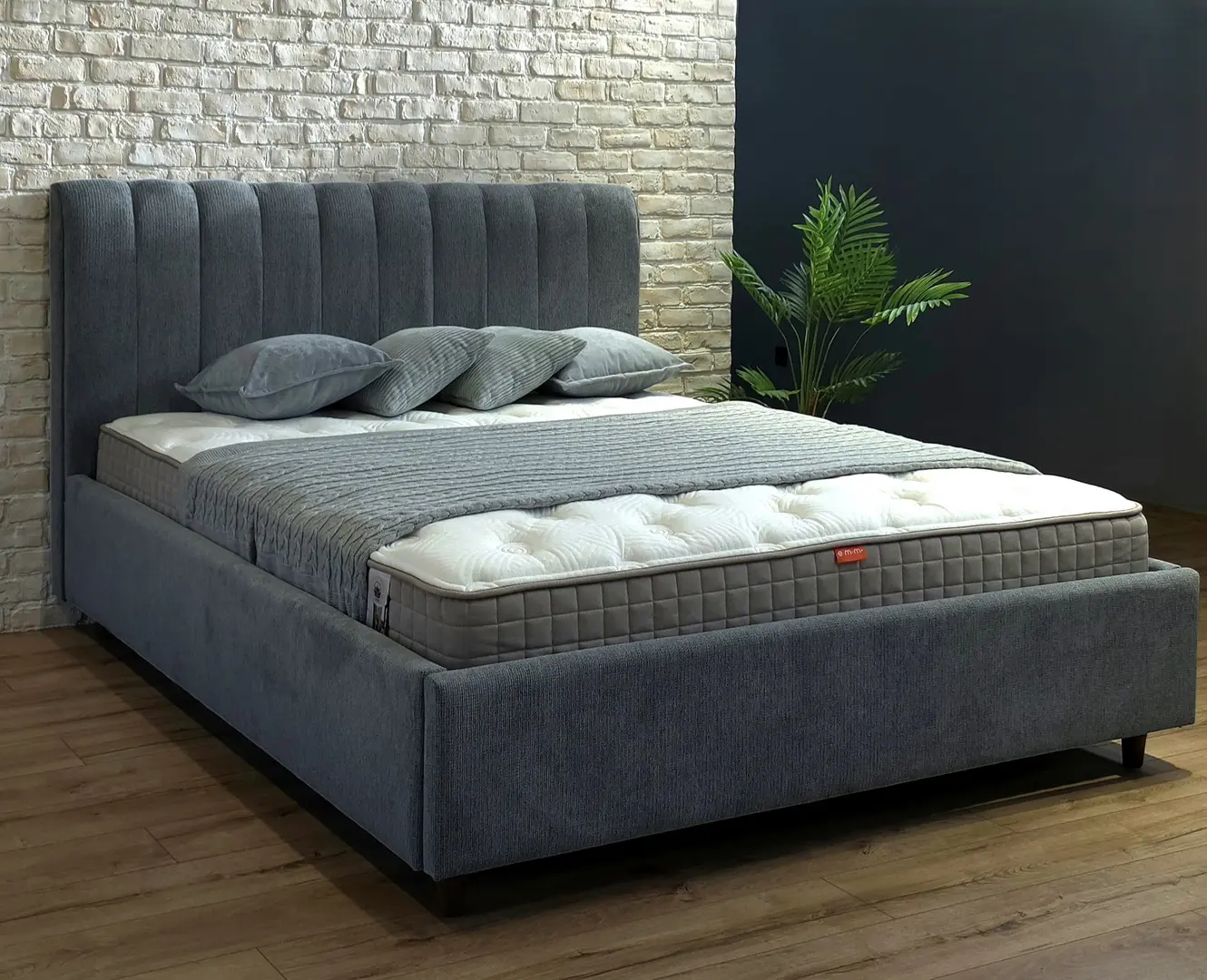 Кровать Charmbed Rita Prestige 160x200 Glow 19 (Anthracite)