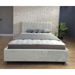 Кровать Charmbed Rita Prestige 160x200 Velluto 02 (Beige) Thumb