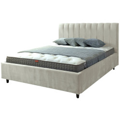 Кровать Charmbed Rita Prestige 160x200 Velluto 02 (Beige) Thumb