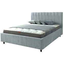Кровать Charmbed Rita Prestige 160x200 Velluto 15 (Silver) Thumb
