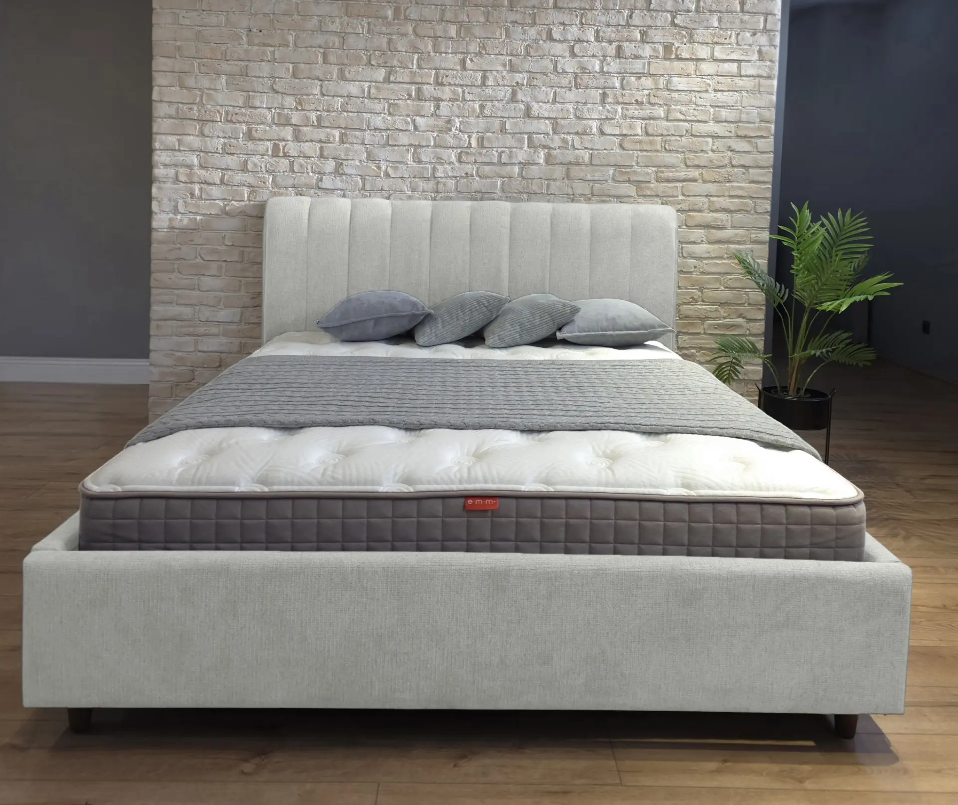 Кровать Charmbed Rita Prestige 180x200 Glow 03 (Fossil) - 2