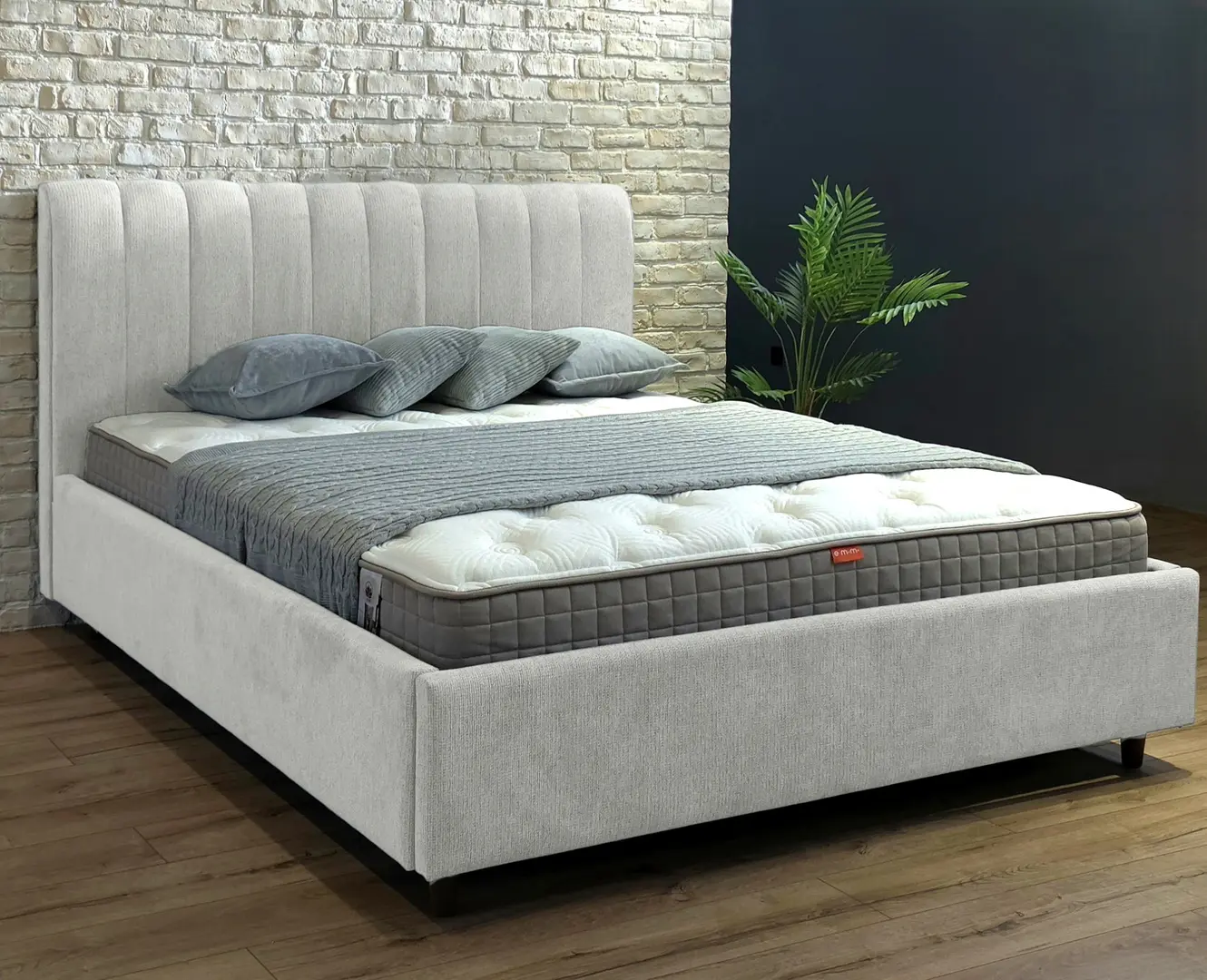 Кровать Charmbed Rita Prestige 180x200 Glow 03 (Fossil)