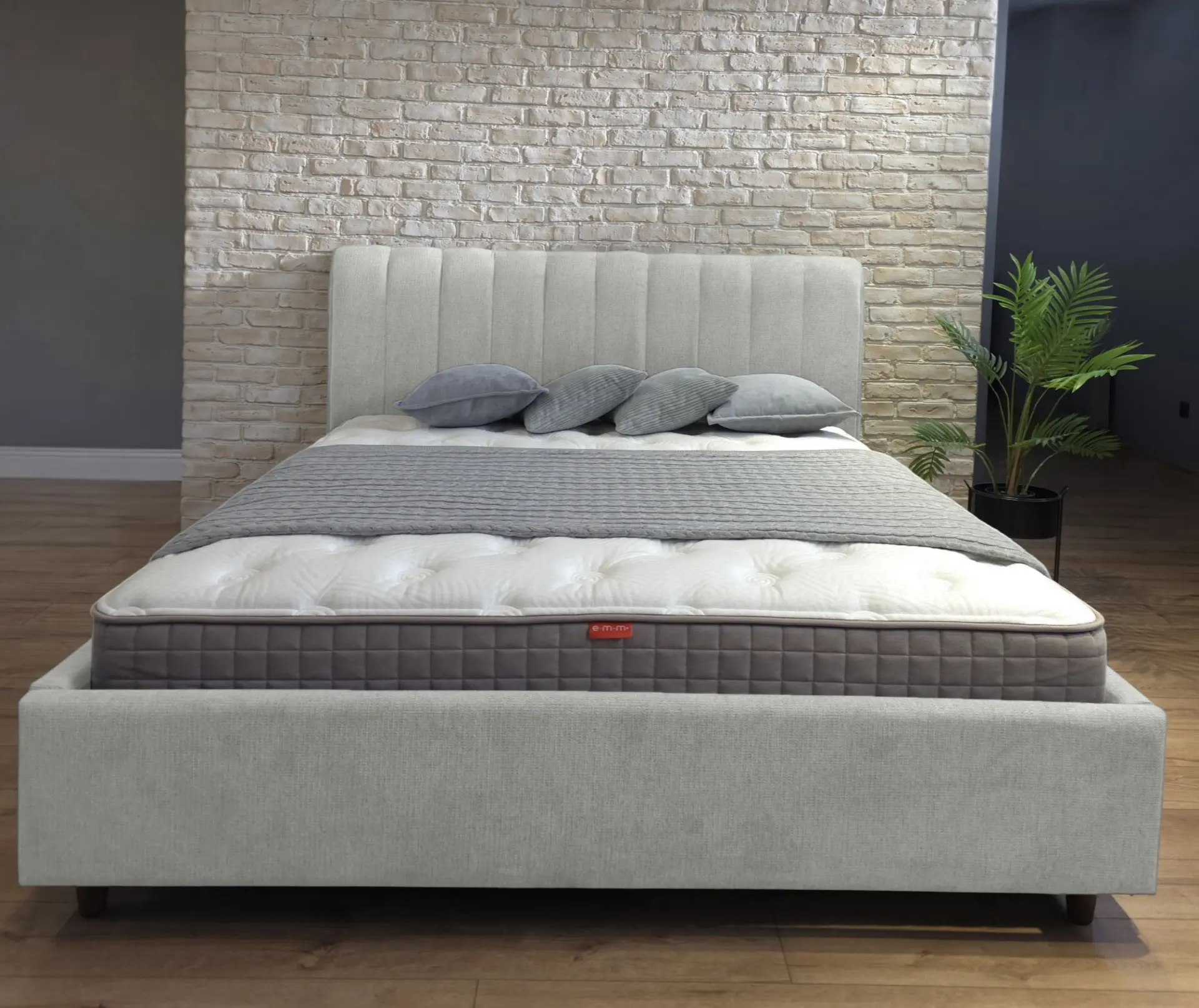 Кровать Charmbed Rita Prestige 180x200 Glow 04 (Stone) - 2