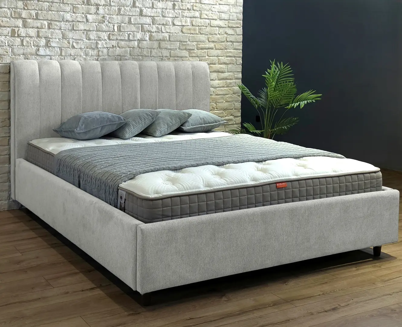 Кровать Charmbed Rita Prestige 180x200 Glow 04 (Stone)