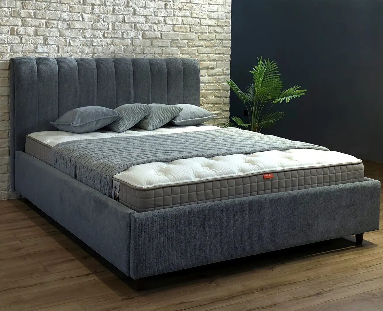 Кровать Charmbed Rita Prestige 180x200 Glow 19 (Anthracite)