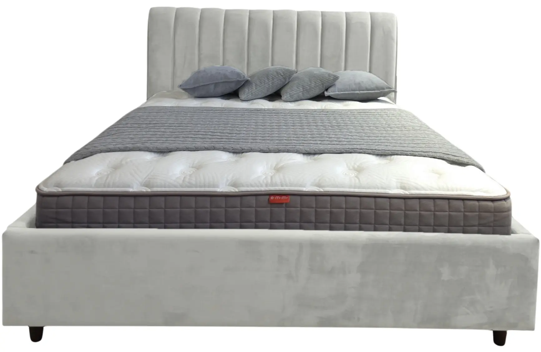 Кровать Charmbed Rita Prestige 180x200 Velluto 02 (Beige) - 3