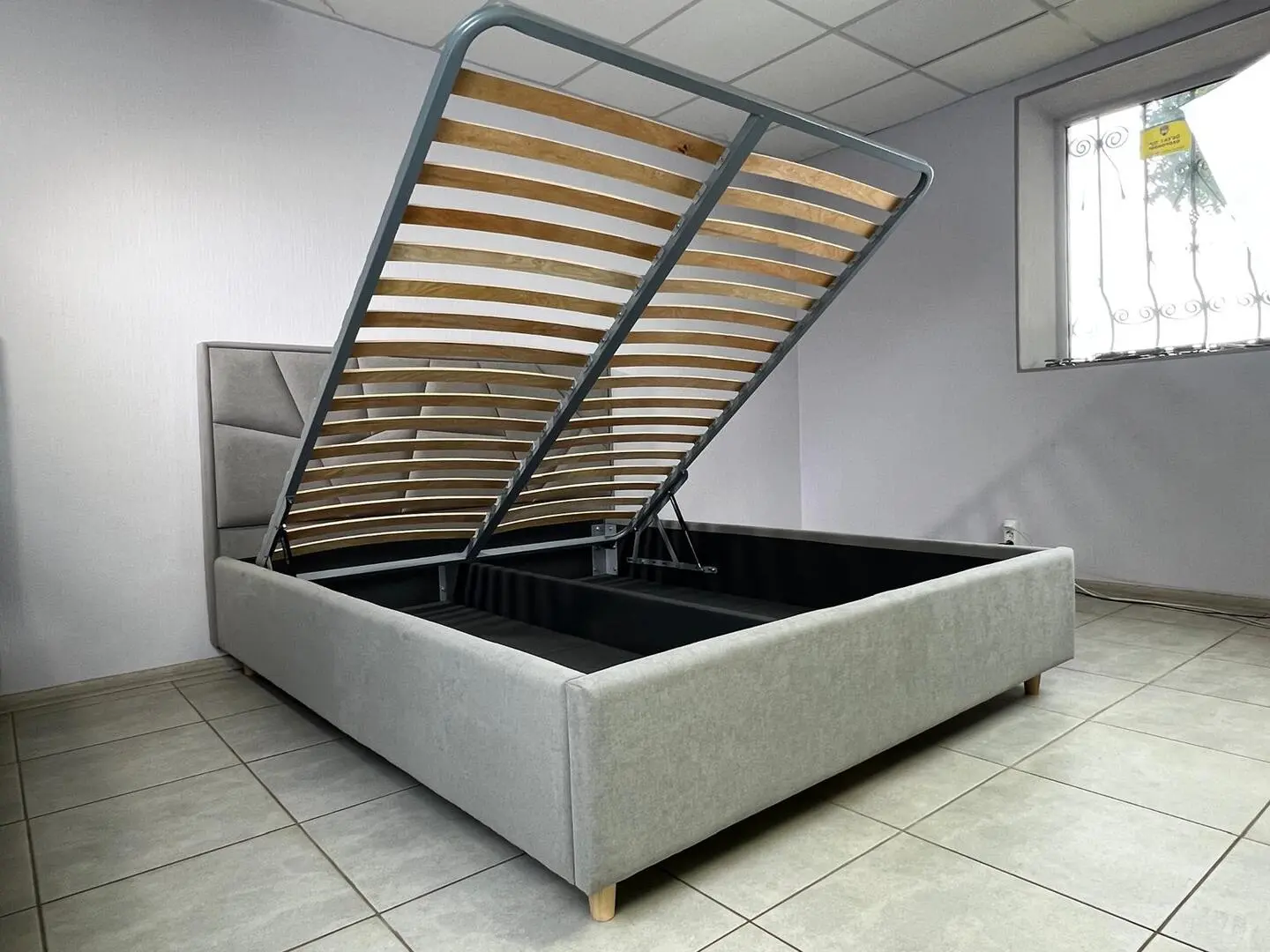 Кровать Charmbed Seul 160x200 (Gray) - 4