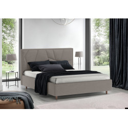 Кровать Charmbred Confort Seul Modern 180x200 Velluto 15 (Silver/Walnut) Thumb