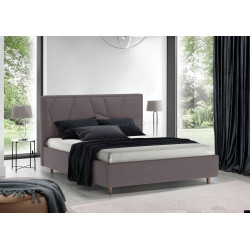 Кровать Charmbred Confort Seul Modern 180x200 Velluto 16 (Grey/Walnut) Thumb