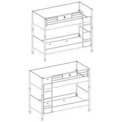 Pat suprapus Cilek Mocha 20.30.1401.00 (90x200) Thumb