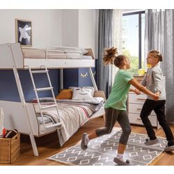 Двухъярусная кровать Cilek Modera 20.50.1403.00 90/120x200 (White/Wood) Thumb