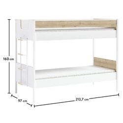 Pat suprapus Cilek Modera 20.50.1404.00 90x200 (White/Wood) Thumb