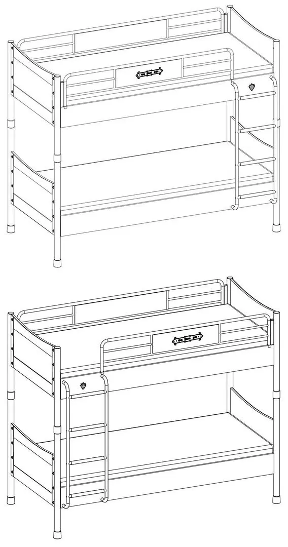 Pat suprapus Cilek Pirate 20.13.1401.00 (90x200) - 3