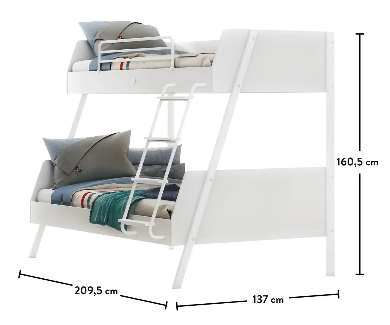 Pat suprapus Cilek White 20.00.1408.00 90/120x200 (White) - 2