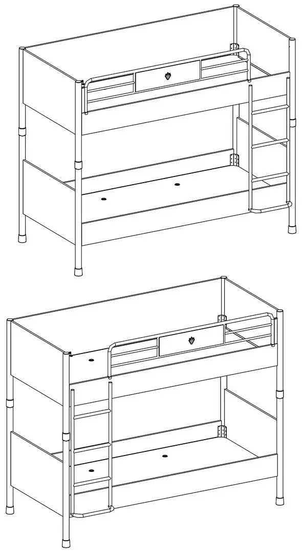 Pat suprapus Cilek White 20.54.1401.00 (90x200)
