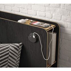 Кровать Cilek Black 20.58.1706.00 120x200 (Black/Wood) Thumb