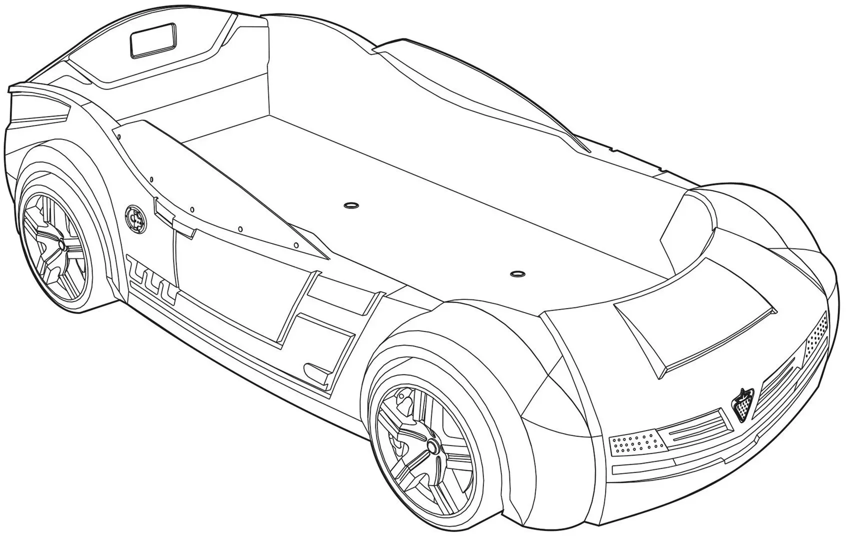 Pat Cilek Champion Racer Biturbo 20.02.1334.00 Red (90x195) - 6