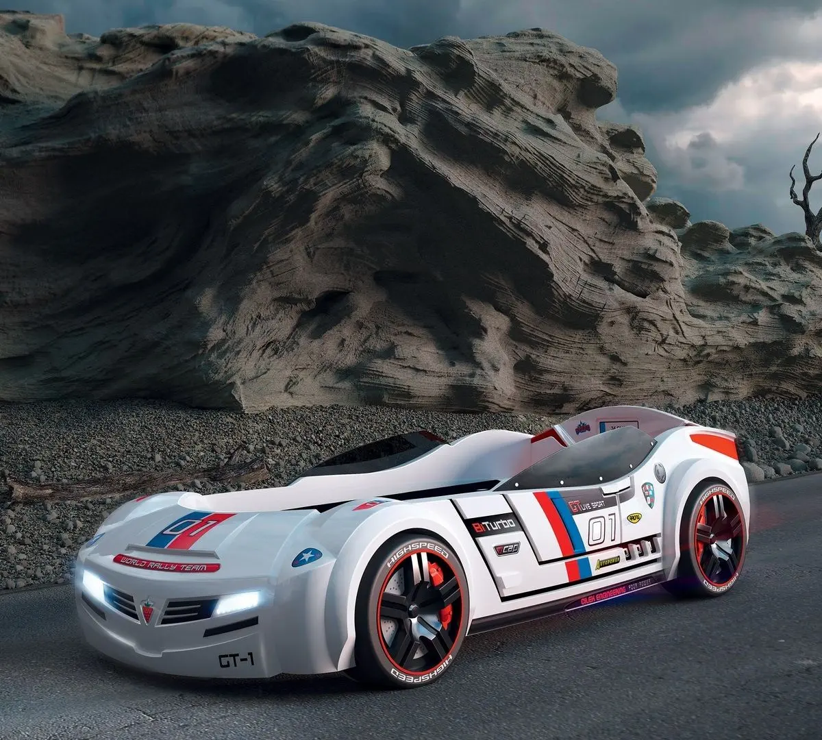 Pat Cilek Champion Racer Biturbo 20.02.1336.00 White (90x195) - 2