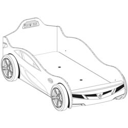 Pat-masina Cilek Champion Racer Coupe 20.03.1304.00 Red (90x190) Thumb