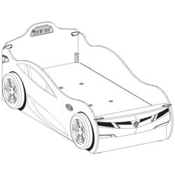 Pat Cilek Champion Racer Coupe 20.03.1306.00 Red (90x190) Thumb